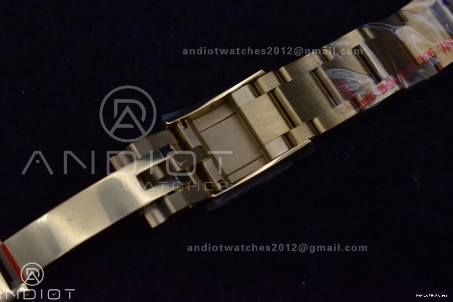 Daytona Diamonds on V Best 1:1 YG Edition 746 116508 QF Bracelet Dial Sporty Black SH4130 0808